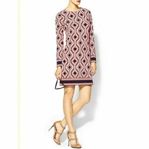 Michael Kors Size M Geometric Print Mini Dress